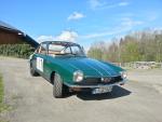 Fahrzeug Bild des Fahrers Döhring mit dem Fahrzeug Glas 1300 GT