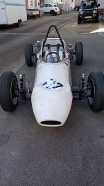 Fahrzeug Bild des Fahrers Heuschele  mit dem Fahrzeug (Porsche )Race Craft  Formel V
