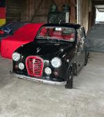 Fahrzeug Bild des Fahrers Deppert mit dem Fahrzeug Austin  A35