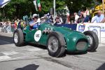 Fahrzeug Bild des Fahrers Sauer mit dem Fahrzeug HWM Gran Prix Formel 1