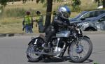 Fahrzeug Bild des Fahrers Schürer mit dem Fahrzeug NSU Rennmotorrad  Bullus 