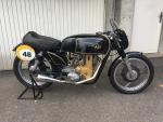 Fahrzeug Bild des Fahrers Hartkorn mit dem Fahrzeug AJS  7R Boy Racer