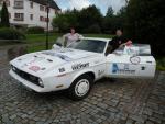Fahrzeug Bild des Fahrers Rüegg mit dem Fahrzeug Ford Mustang Mach 1