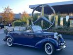 Fahrzeug Bild des Fahrers Stöhr mit dem Fahrzeug 170 S Cabrio