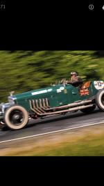 Fahrzeug Bild des Fahrers Ziegler  mit dem Fahrzeug Bentley  4 1/4 Spezial 