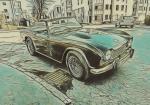 Fahrzeug Bild des Fahrers Gelsdorf mit dem Fahrzeug Triumph TR4