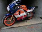 Fahrzeug Bild des Fahrers Timmler mit dem Fahrzeug Honda CBR 400RR nc23 HRC Supersport