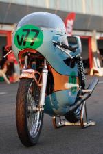 Fahrzeug Bild des Fahrers Strittmatter mit dem Fahrzeug Yamaha DS