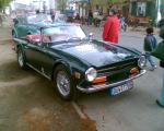 Fahrzeug Bild des Fahrers Umland mit dem Fahrzeug Triumph Triumph TR6