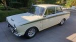 Fahrzeug Bild des Fahrers Posa mit dem Fahrzeug Lotus Cortina MK1 Sportlimousine