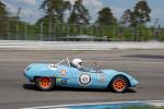 Fahrzeug Bild des Fahrers Jähn mit dem Fahrzeug Lotus 23 B