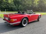 Fahrzeug Bild des Fahrers Ruessler mit dem Fahrzeug Triumph TR6 PI