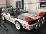 Fahrzeug Bild des Fahrers Hille mit dem Fahrzeug Audi Quattro Rallye Repl. Gruppe 4