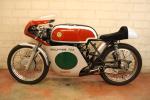 Fahrzeug Bild des Fahrers Gläß mit dem Fahrzeug Bultaco 250 TSS