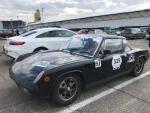 Fahrzeug Bild des Fahrers Ortlieb mit dem Fahrzeug VW Porsche 914/4