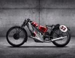 Fahrzeug Bild des Fahrers Sprenger mit dem Fahrzeug Scott  Sprint Special 