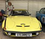 Fahrzeug Bild des Fahrers Booz mit dem Fahrzeug Steinmetz-Opel GT 2000