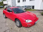Fahrzeug Bild des Fahrers Supper mit dem Fahrzeug Mazda MX-3 Coupe
