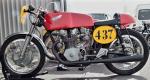 Fahrzeug Bild des Fahrers Rauer mit dem Fahrzeug Honda Cb450