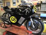 Fahrzeug Bild des Fahrers Lehner mit dem Fahrzeug Honda CB 500