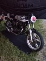 Fahrzeug Bild des Fahrers Engel mit dem Fahrzeug Honda CB 400T
