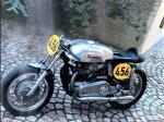 Fahrzeug Bild des Fahrers Sakschewsky mit dem Fahrzeug Norton Norton Dominator Eigenbau