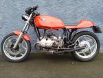 Fahrzeug Bild des Fahrers Otto mit dem Fahrzeug BMW R80