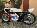 Fahrzeug Bild des Fahrers Sakschewsky mit dem Fahrzeug Yamaha RD TZ 250