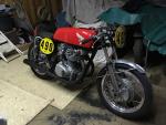 Fahrzeug Bild des Fahrers Fuchs mit dem Fahrzeug Honda CB450