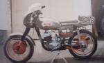 Fahrzeug Bild des Fahrers Zschunke mit dem Fahrzeug MZ TS 150